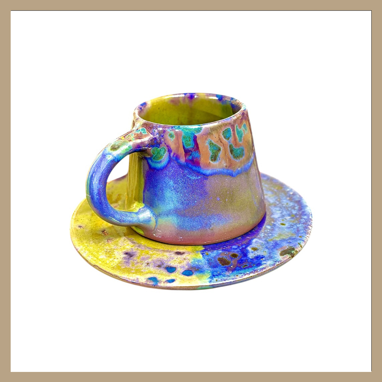LUSTER COFFEE CUP