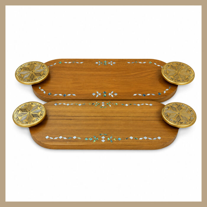 TEAK WOOD TRAYS