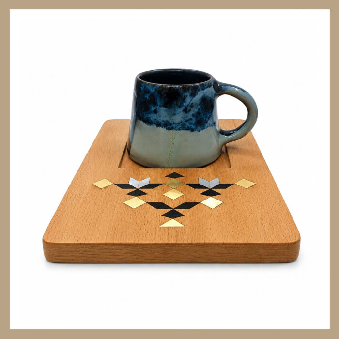 BEECH COASTER – INLAY
